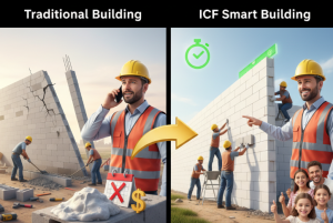 Icf Construction Method ICF Construction Method Compared to Traditional Construction Methods ...